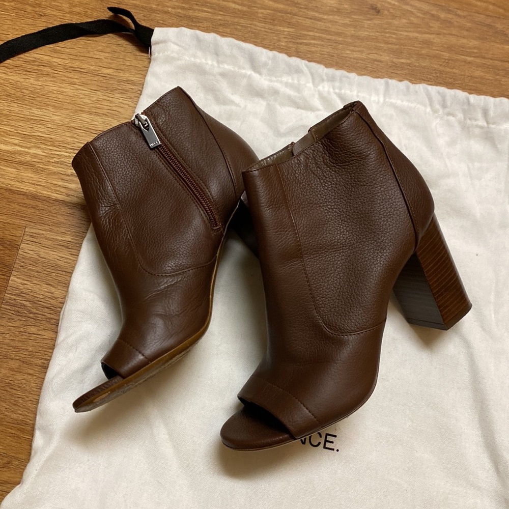 Vince Open-toed Boots